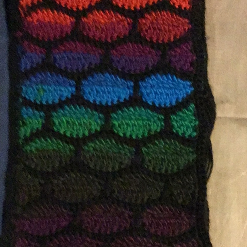 Crochet Ombré Scarf